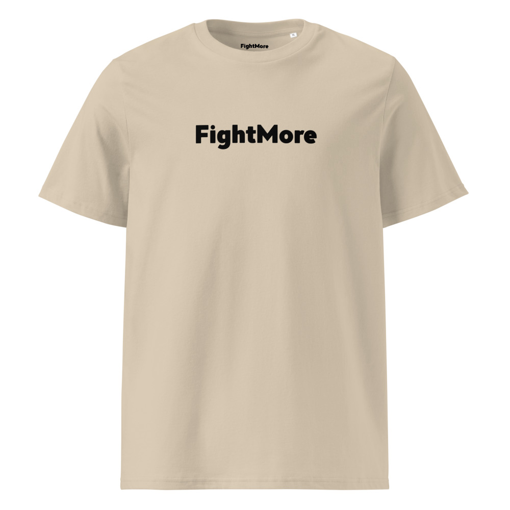 Unisex Organic Ribbed Neck T-Shirt - Desert Dust preview 13